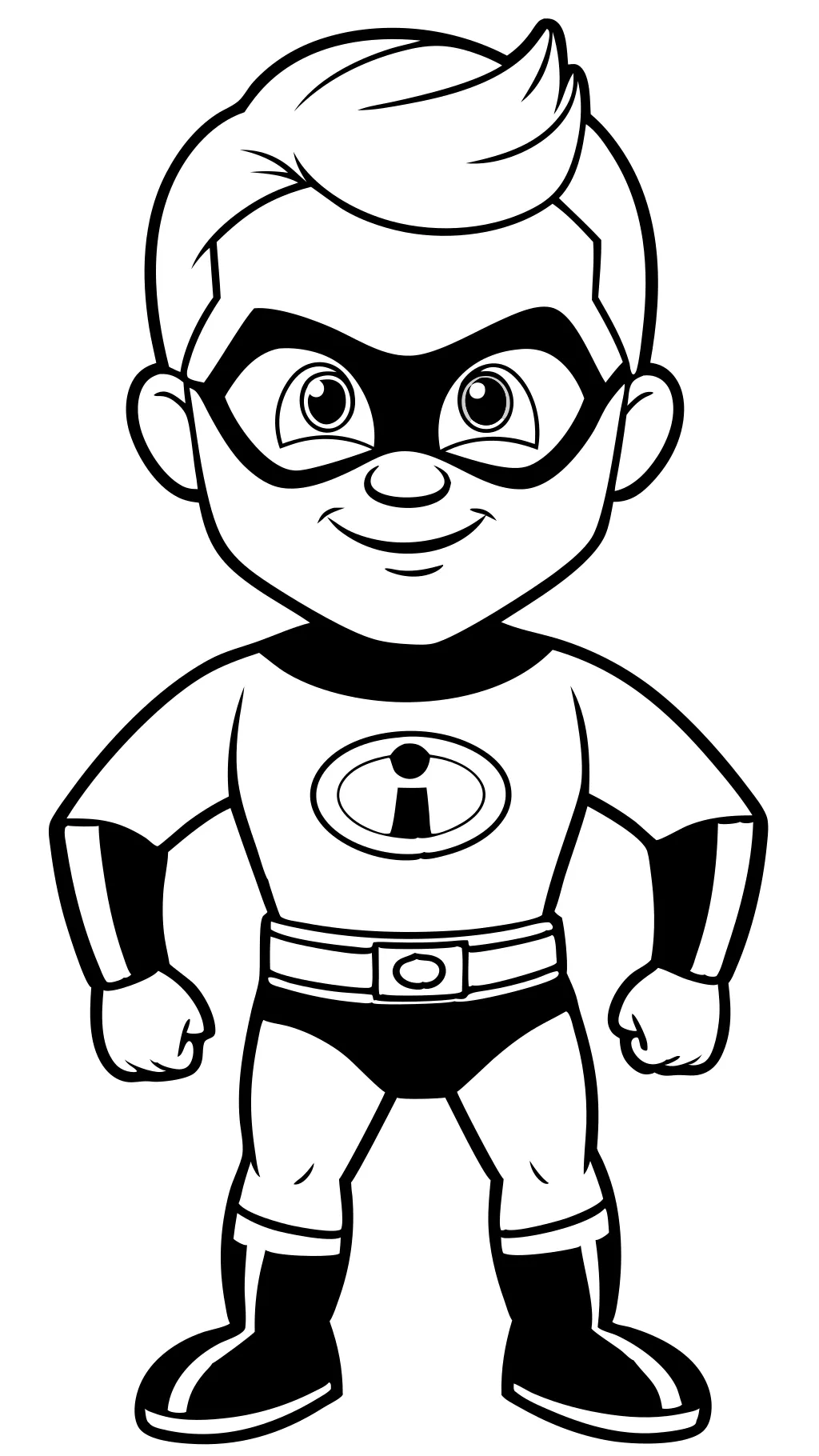 coloring pages of incredibles